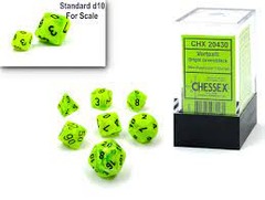 Vortex Mini 7 Die Set Bright Green/Blacl CHX20430